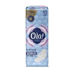 OLA! Wings Normal прокладки жен.гигиен. (10шт) Soft мягк.поверхн.