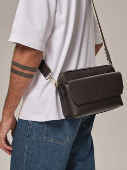Мужская сумка Bora DBR 7113 коричневый шоколад фото 8
