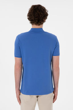 Erkek Slim Fit Polo Yaka _ndigo Basic Ti__rt Sepette S_rpriz _ndirim - U.s. polo assn фото 6