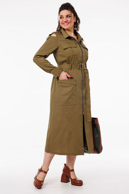 Платье ANELLI 1301 серо-ореховый  фото 7