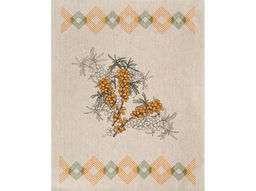 24С111-ШР/р.п. 46*60 Полотенце Облепиха-1 цв. 1 рис. 285 - Оршанский льнокомбинат фото 2