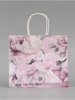 Цена за 2 шт. Пакет подарочный «Расцветай», 25 × 22 × 12 см