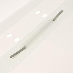 Цена за 20 шт. Папка-скоросшиватель с перфорацией Calligrata, А4, 180 мкм, белая с прозрачным верхом фото 3