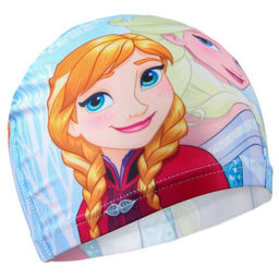 Шапочка для плавания Холодное сердце, обхват головы 46-50 см.