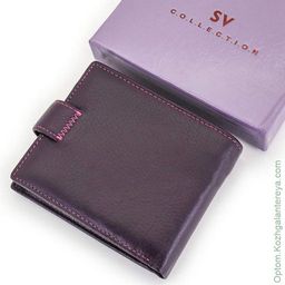 Маленький женский кожаный кошелек SV СВ 1001-1033 - Sergio valentini фото 3