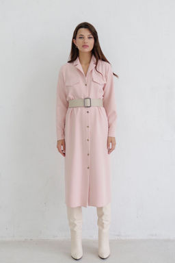 Платье-рубашка с английским воротником - Martichelli фото 372