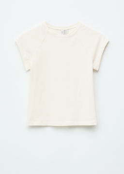 Camiseta ajustada con mangas ragl?n