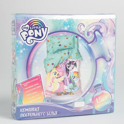 Постельное бельё 1,5 сп Pony team My Little Pony 143*215 см, 150*214 см, 50*70 см -1 шт - Hasbro фото 5