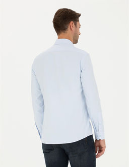 Mavi Slim Fit Uzun Kollu G_mlek - Pierre cardin фото 5