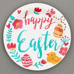 Тарелки бумажные Пасха, 6 шт