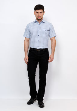 Сорочка мужская короткий рукав GREG 255/109/523/Z/1  фото 6