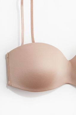 Sujetador bandeau de microfibra con acolchado - H&m фото 6
