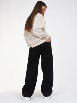 Джинсы-багги утеплённые для девочек - СИНЯЯ МОДА фото 12