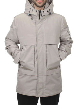 8896 BEIGE Куртка мужская зимняя облегченная (130 гр. холлофайбер) - Fashion фото 2