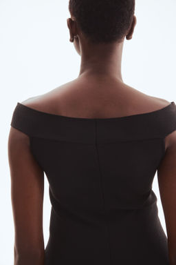 Top off-the-shoulder con peplum - H&m фото 4