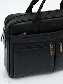 Портфель мужской 1795-01 black Jeep - S-style фото 5