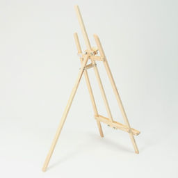 Мольберт тип «Лира» 145×52 см, с бегунком, неокрашенное дерево, Calligrata