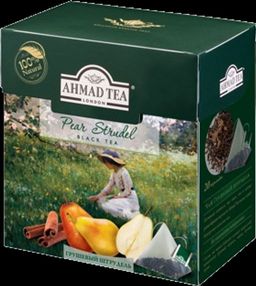 AHMAD TEA. Desserts Collection. Pear Strudel карт.пачка, 20 пирамидки