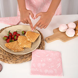 Набор салфеток декоративных 35х35 (4 шт.) Радушная хозяйка, Соцветие 35х35