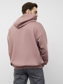 Худи мужское светло-розовое однотонное - Mark formelle фото 3