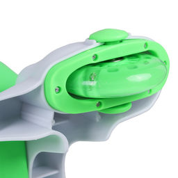 Толокар COMIRON QT-8098/светящиеся полиуретановые колеса 90 мм/ Зеленый/уп4 - ГалеонТрейд фото 13