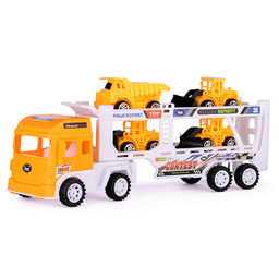 Автовоз со спецтехникой, под колпаком