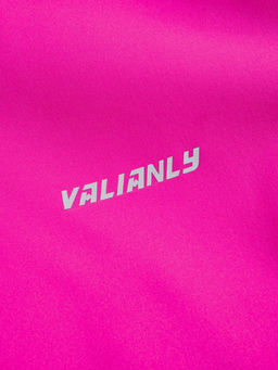 Парка спортивная женская с капюшоном softshell розового цвета 9568R - Mtforce фото 5