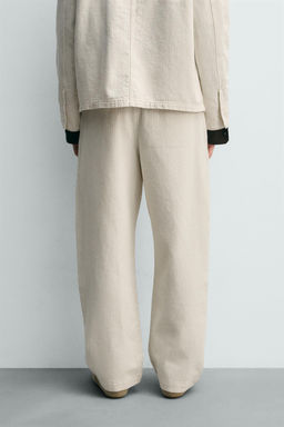 PANTAL?N CHINO RAYA DIPLOM?TICA RELAXED FIT / Crudo - Zara фото 3