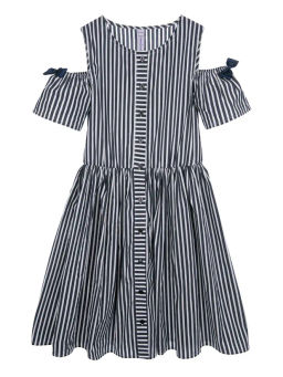 PlayToday / Платье текстильное для девочек  фото 6