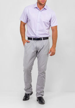 Сорочка мужская короткий рукав GREG 711/109/301/Z  фото 3