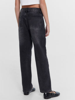 Брюки джинсовые для девочек в черном цвете - Mark formelle фото 3