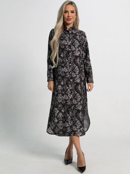 Платье-рубашка Долли (разноцветное) П15483-10М