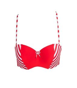 -45% БЮСТГАЛЬТЕР КУПАЛЬНЫ Milavitsa 470131/015 красный  фото 2