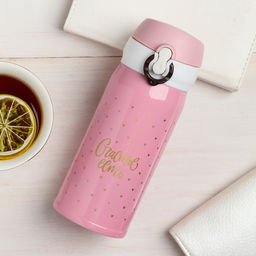 Термос Счастье есть, 250 мл, время сохранения тепла 6-8 ч