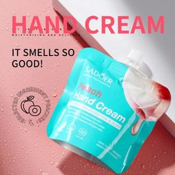Питательный и восстанавливающий крем для рук Peach Hand Cream - Sadoer фото 5