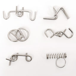 Металлические головоломки «Игры разума №2», набор 6 шт., на блистере