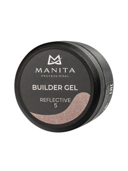 Manita Professional Гель моделирующий для ногтей светоотражающий / Builder Gel Reflective №05, 15 мл
