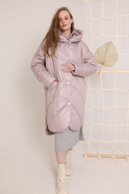 Пальто AMORI 2140 розовый  фото 3