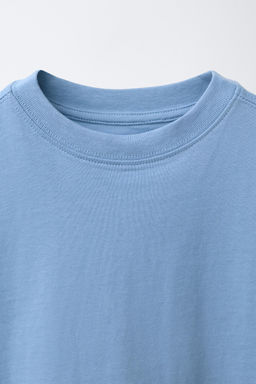 CAMISETA LISA / Azul - Zara фото 3