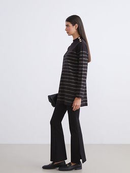 Beli Lastikli Geni? Pa?a Kad?n Pantolon