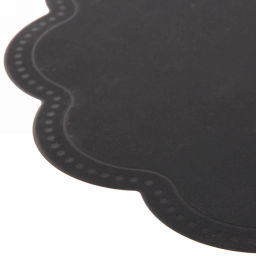 Цена за 3 шт. Салфетка плетеная 38см "Natural", коричневая