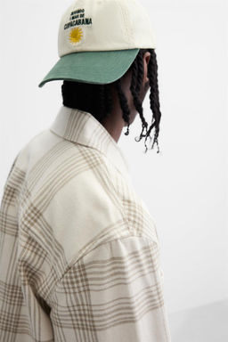 CHECKED FLANNEL SHIRT - Zara фото 14