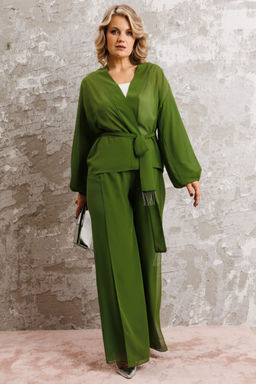 Костюм Anastasia 1063.1 травяной зеленый фото 4