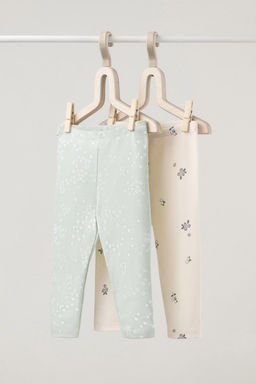 К 400785-2уп/зайчата на полянке,голубика и цветы набор брюки яс