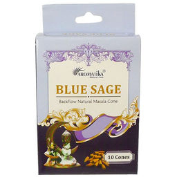 Благовония "пуля" Blue Sage СИНИЙ ШАЛФЕЙ ("стелющийся дым") масала