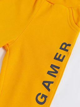 Beli Lastikli Bask?l? Erkek Bebek Jogger E?ofman Alt - Waikiki фото 3