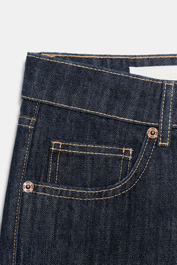 JEANS TRF WIDE LEG TIRO BAJO / ?ndigo oscuro - Zara фото 8