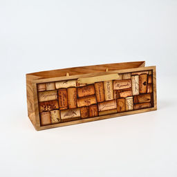 Цена за 2 шт. Пакет под бутылку «Пробки», 36×10×13 см