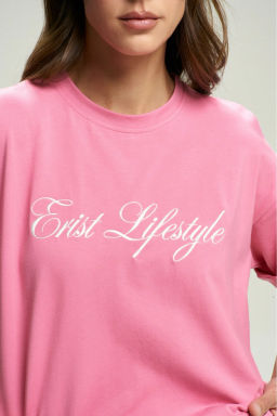 Футболка с вышивкой ERIST Pink - Erist store фото 4
