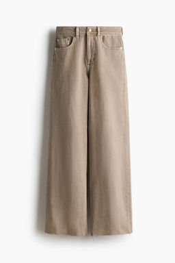 Wide High Jeans